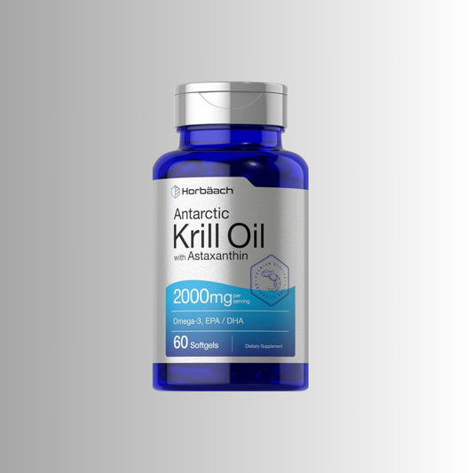 Dầu nhuyễn thể Krill Oil Omega 3 2000mg | 60 viên nang mềm